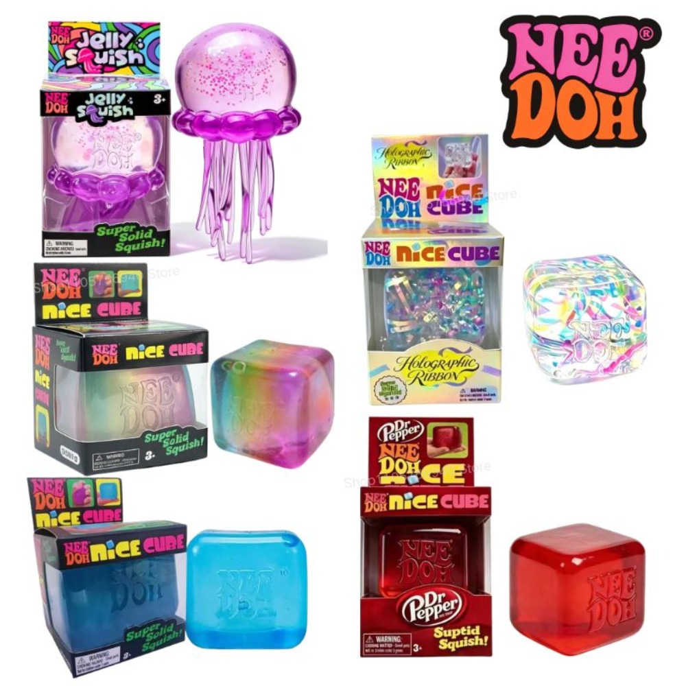 Schylling Nee Doh クラゲ＆キューブ スクイ - Party Games For Adults And Kids のレビューと価格